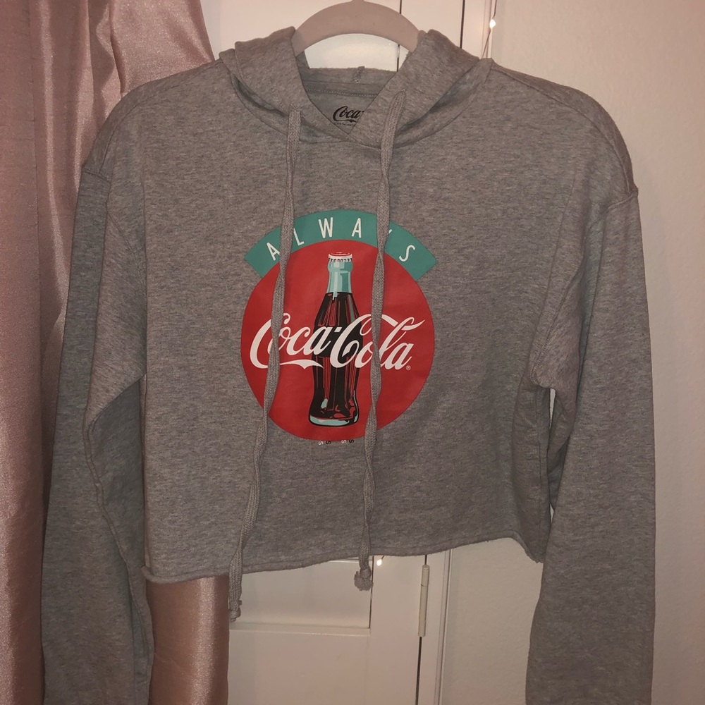 Coca Cola Grey Hoodie